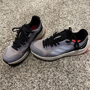 Adidas Terrex purple and Black Sneakers